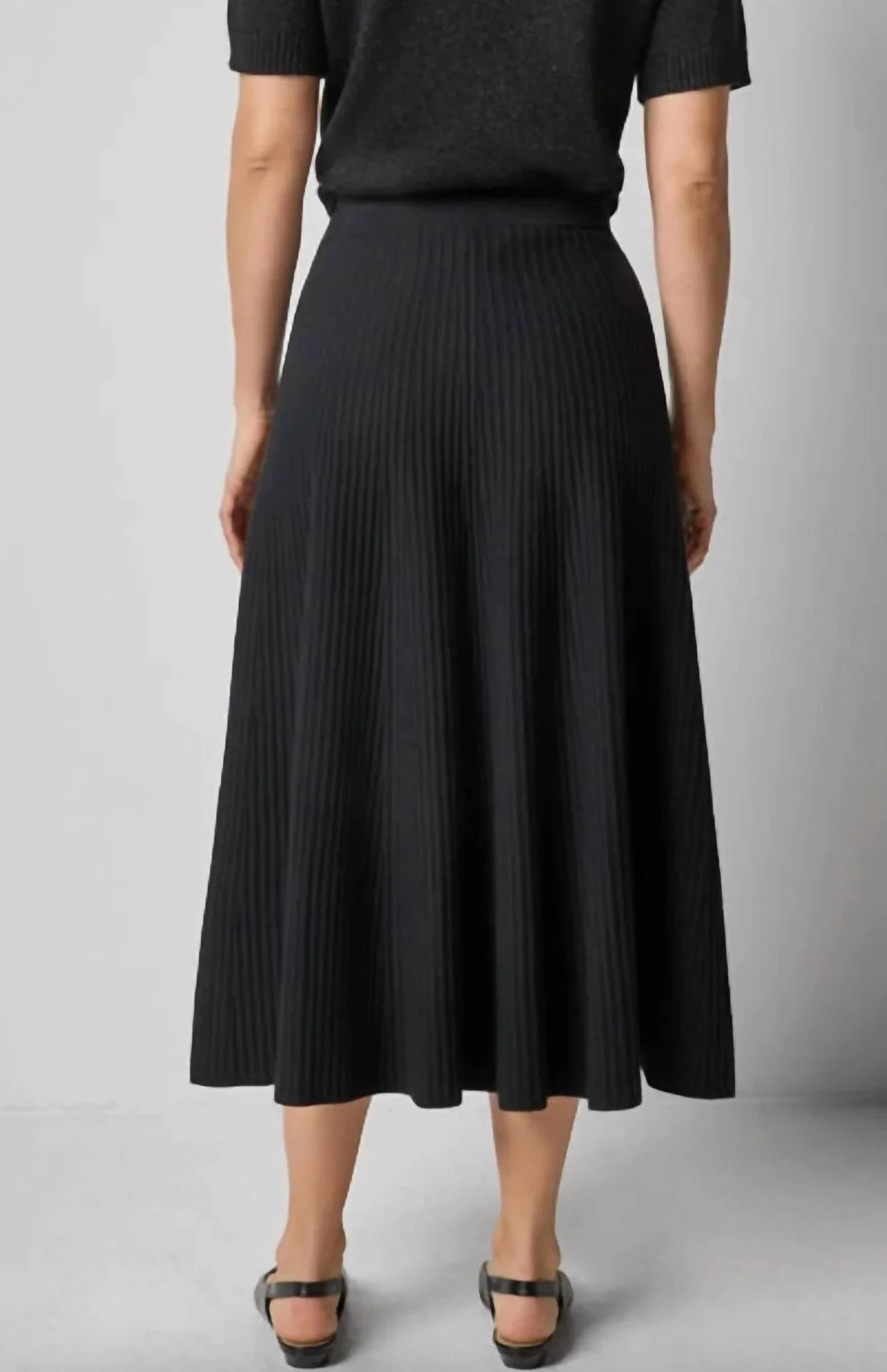 Lilla P - Flared Knit Skirt