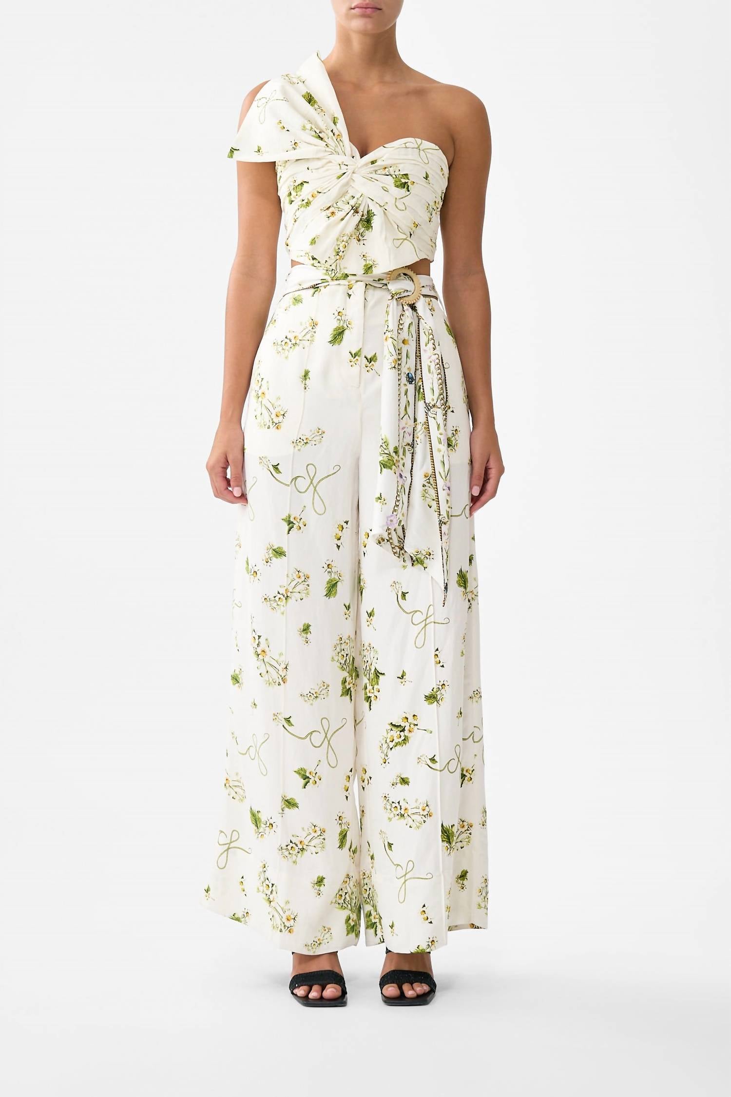 Camilla - Asymmetrical Bow Top