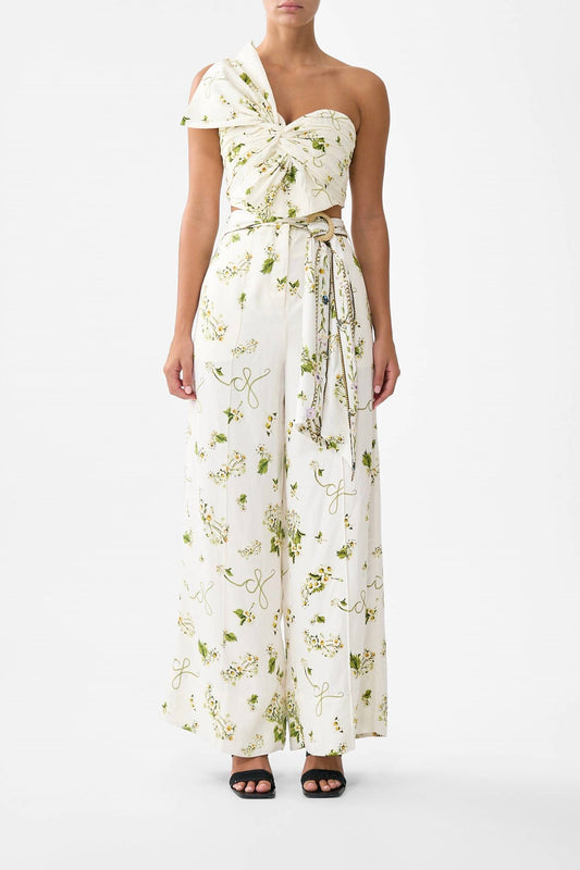 Camilla - Asymmetrical Bow Top