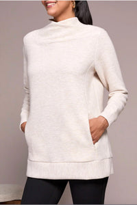 Tribal - Relaxed Fit Tunic Sweatshirt