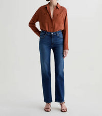 Ag Jeans - Brinley Mid Rise Straight Jeans