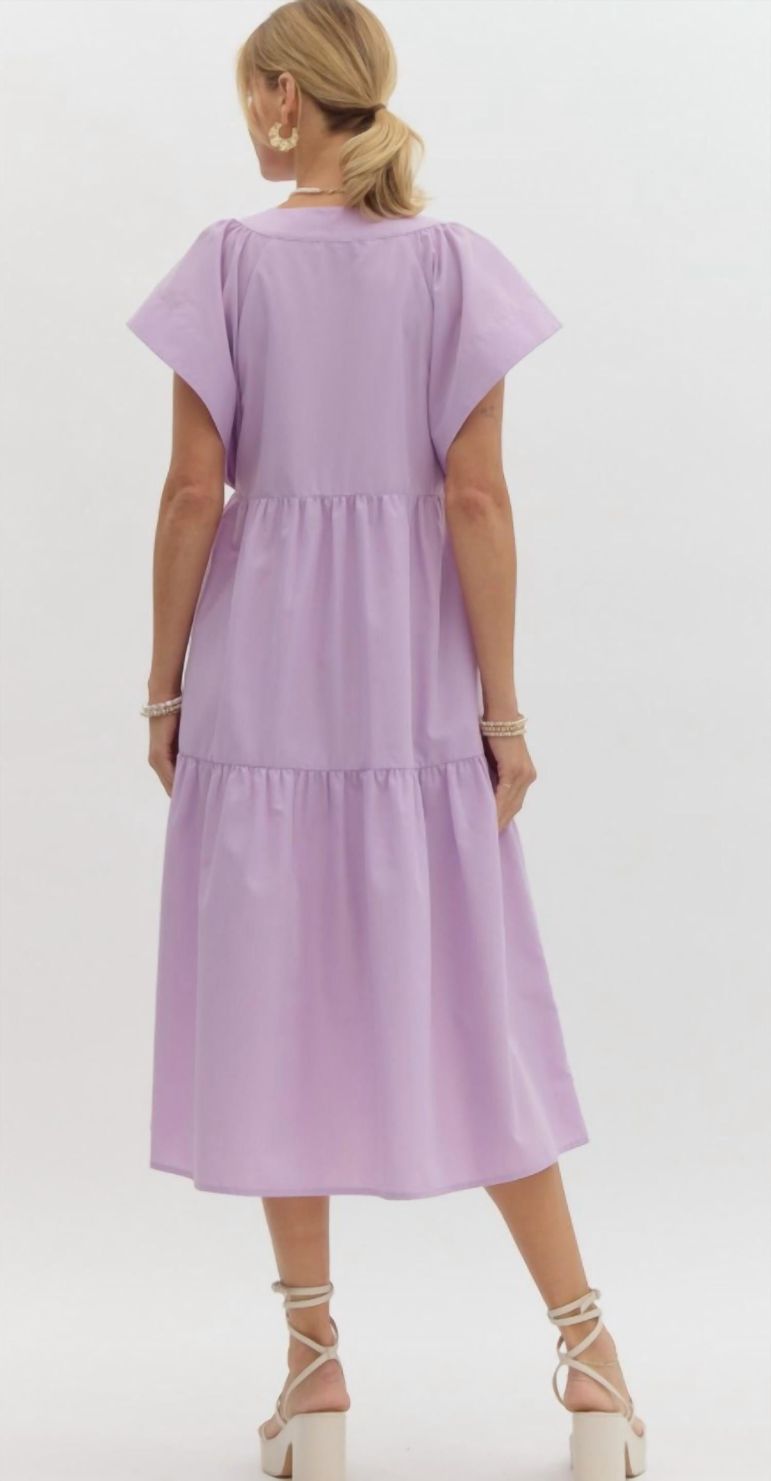 Entro - Marvelous Midi Dress
