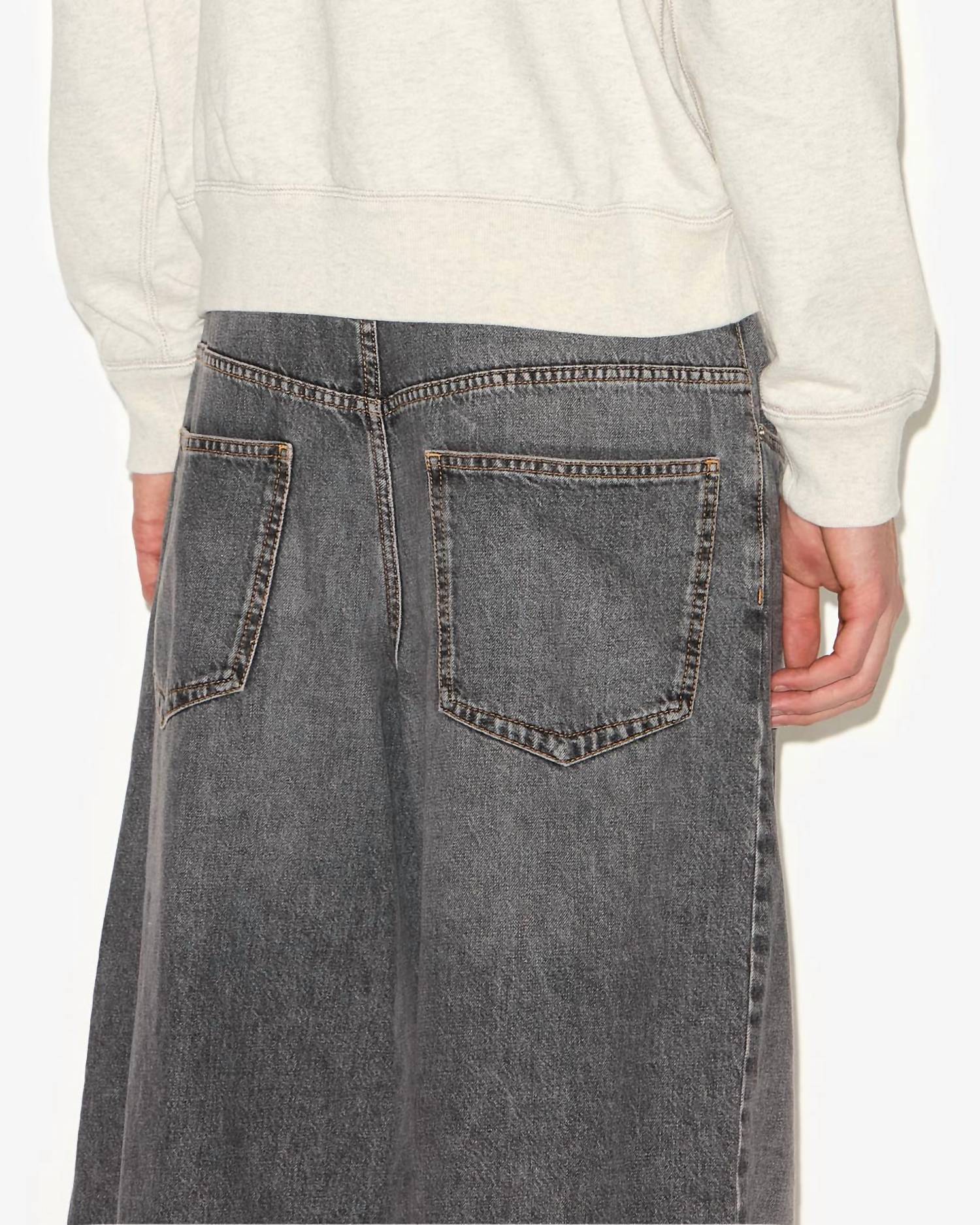 Isabel Marant - Janael High Rise Loose Fit Jeans