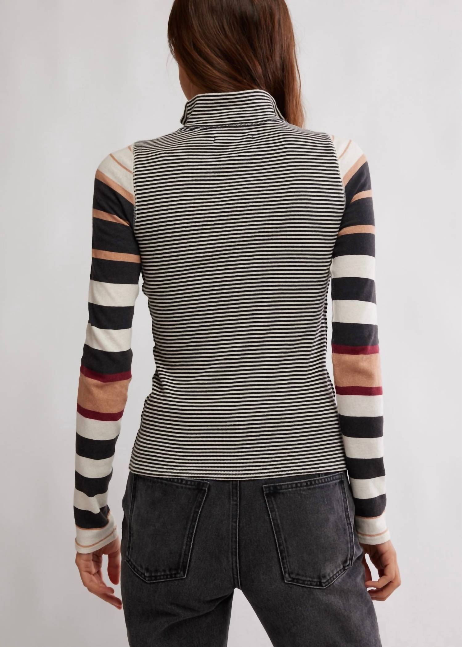 Free People - Avery Zip Up Sweater