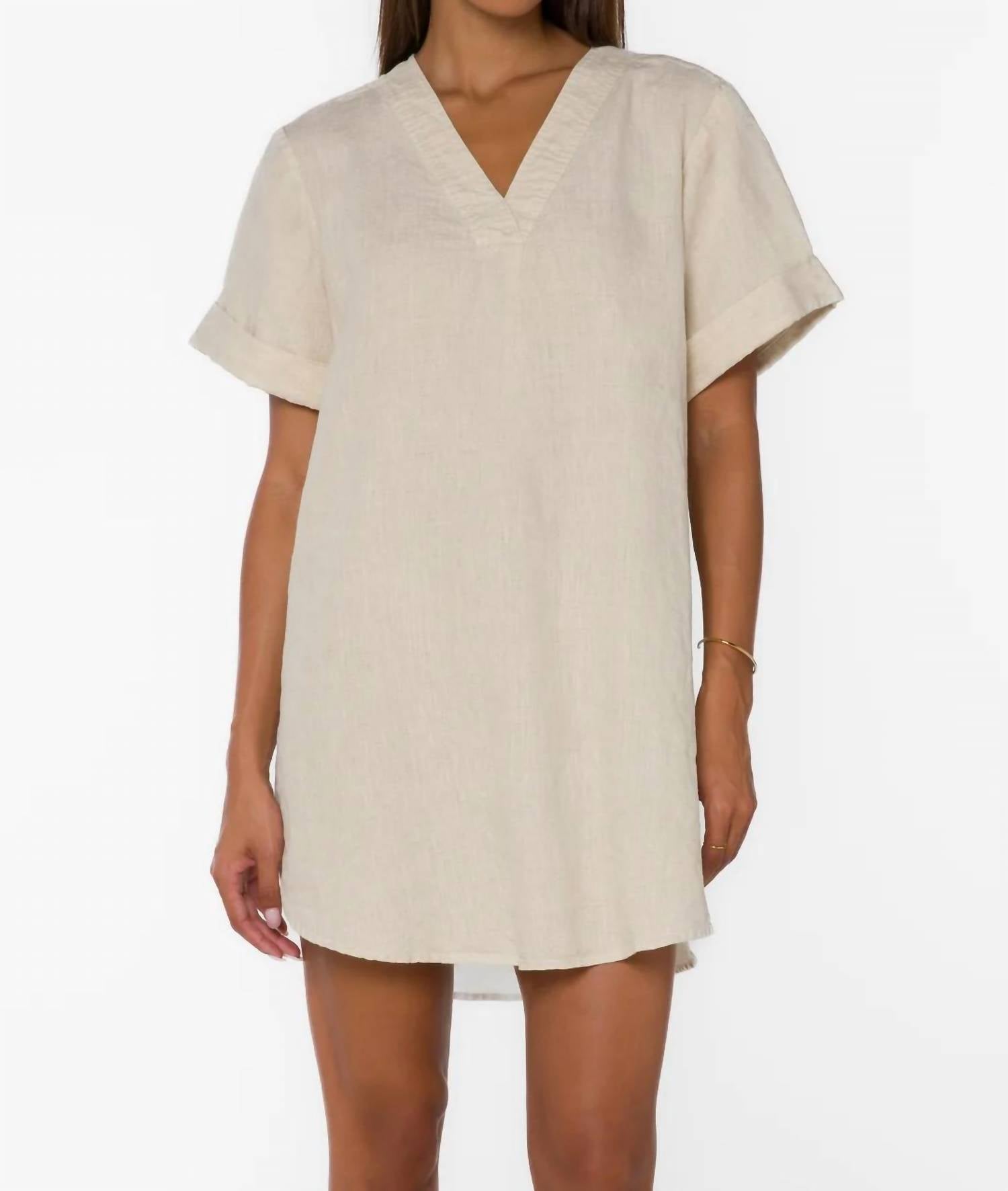 Velvet Heart - Wilda V Neck Mini Dress