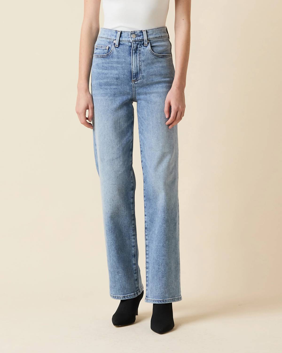 Le Jean - 90's Straight Leg High-rise Jeans