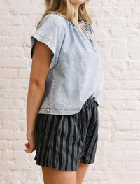 Sadie & Sage - Jada Striped Shorts