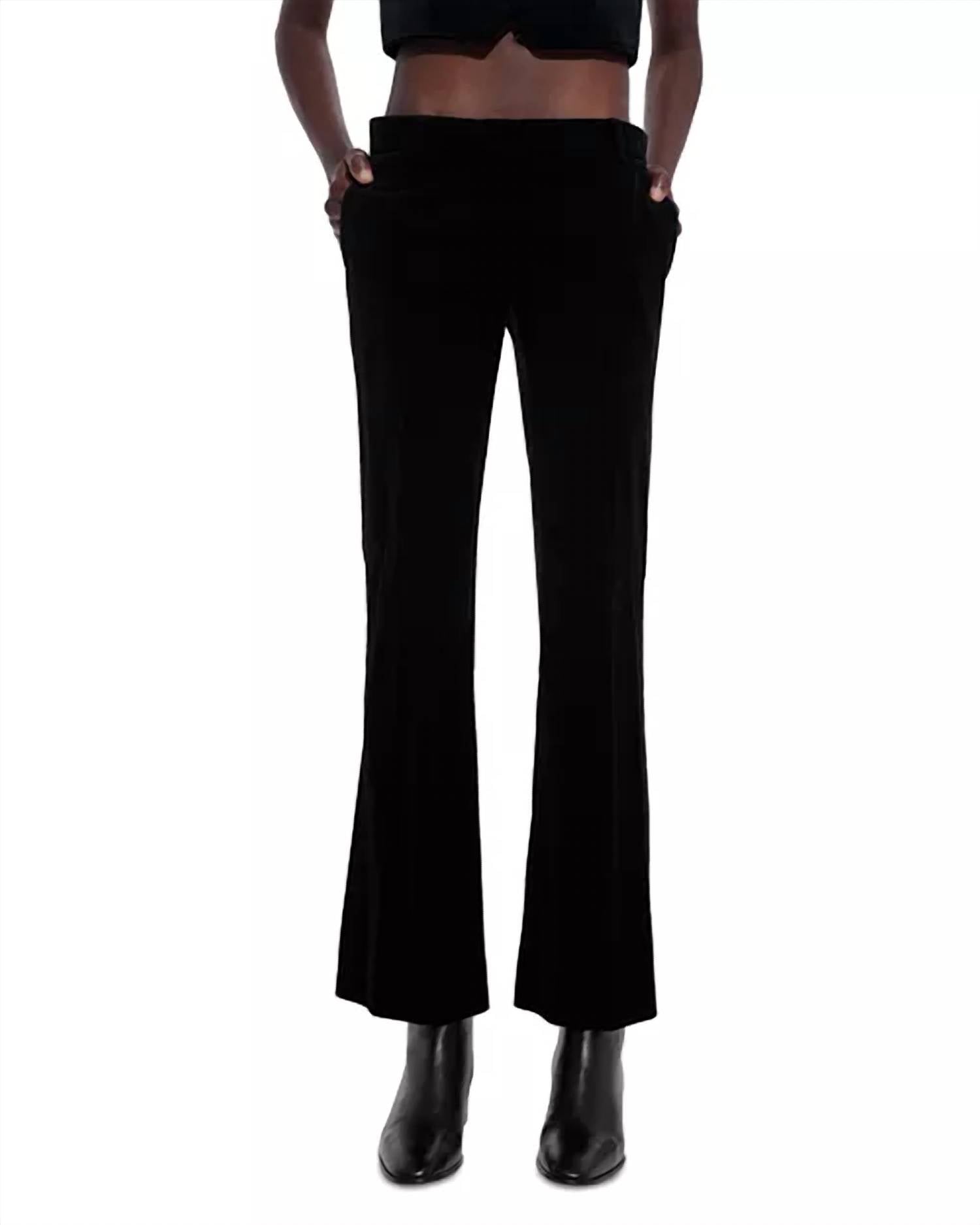 The Kooples - Velvet Flared Pants