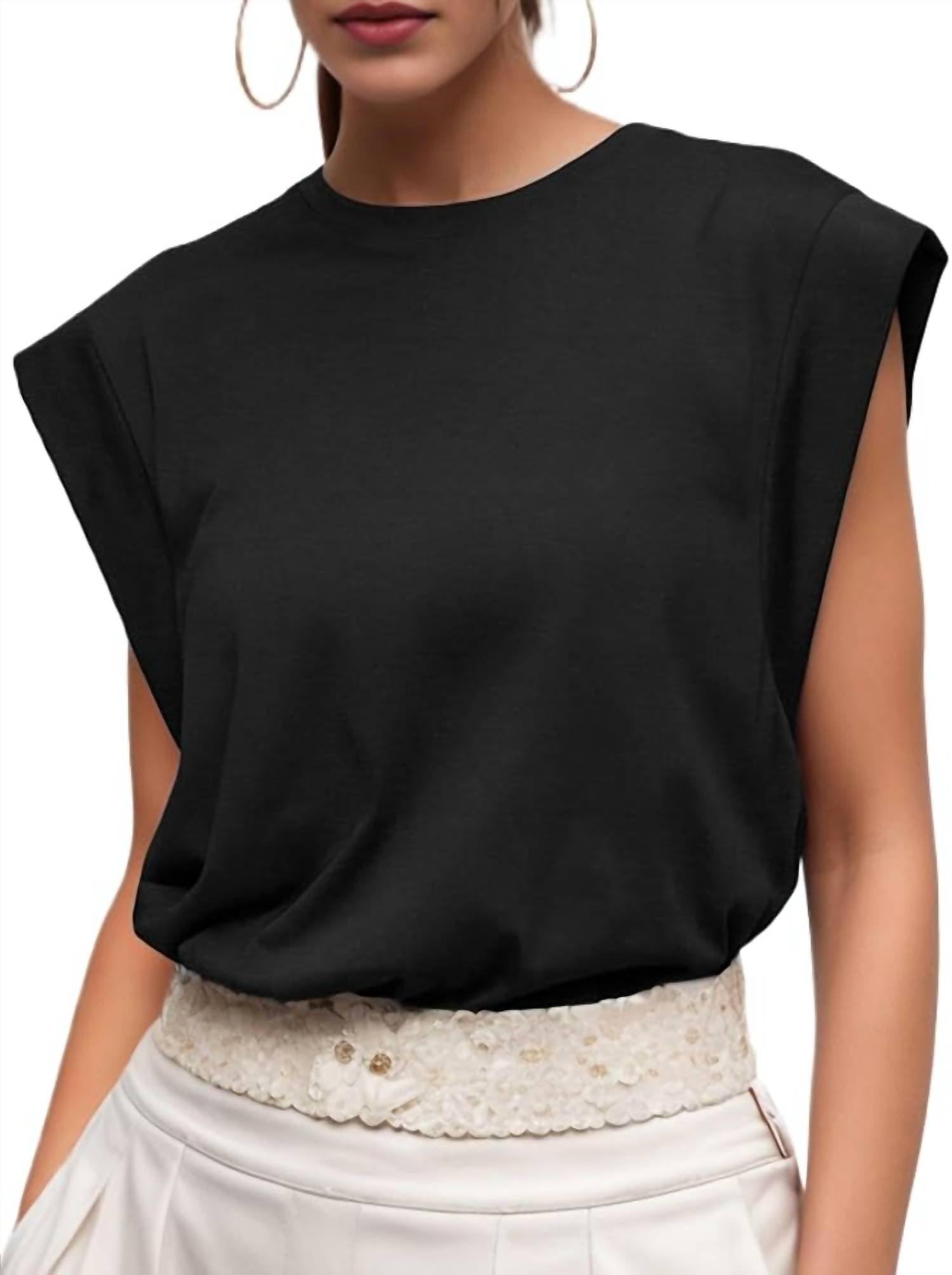 Rosa Clothing - Cap Sleeve Top
