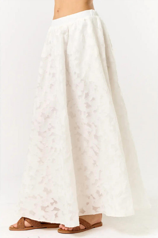 Lalavon - Jacquard Maxi Skirt