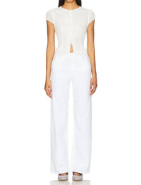 Mother - Spinner Zip Sneak Jeans