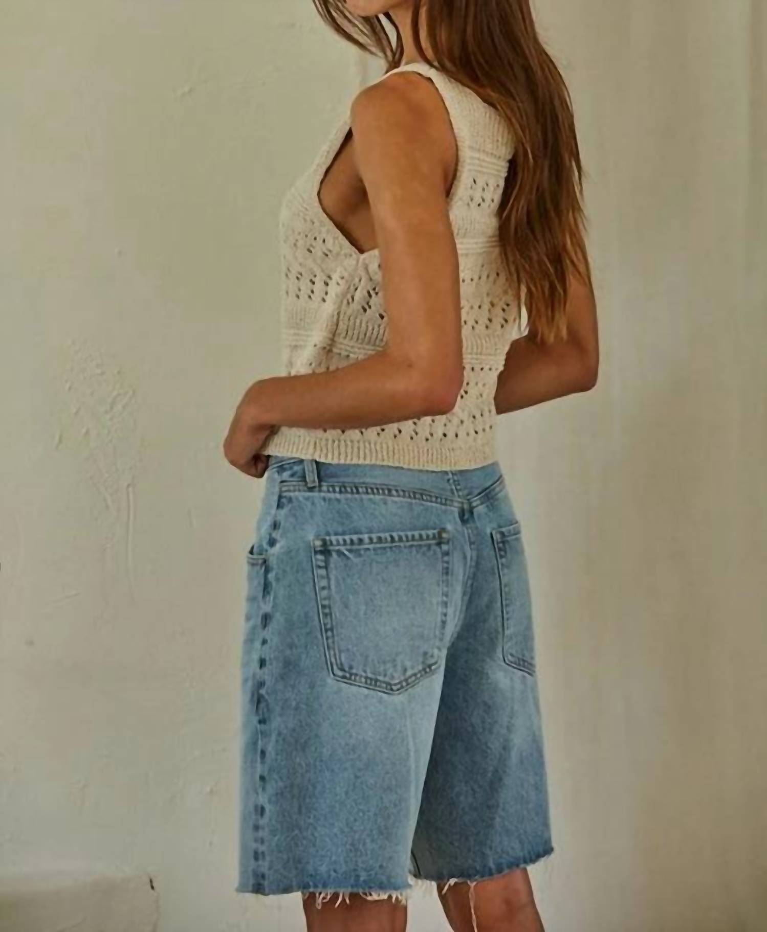 By Together - Rael Sleeveless Sweater Pullover Top