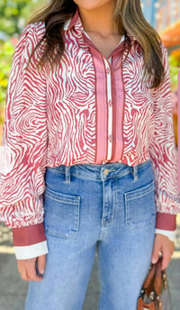 Joy Joy - Long Sleeve Blouse