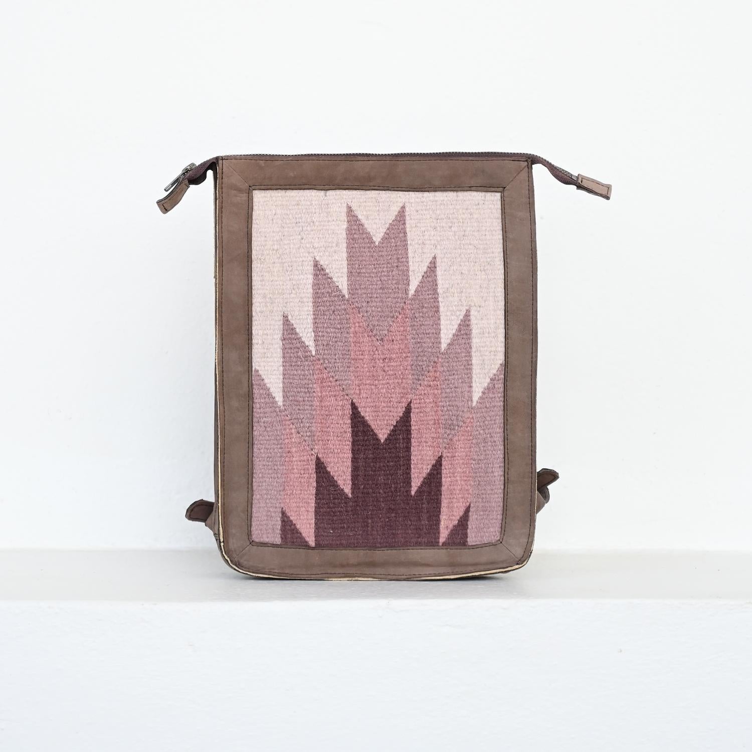 Mz Made - Women's Artisan Made Slim Leather Backpack