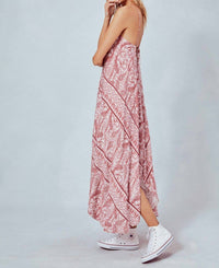 Lovestitch - Bluebell Halter Maxi Dress