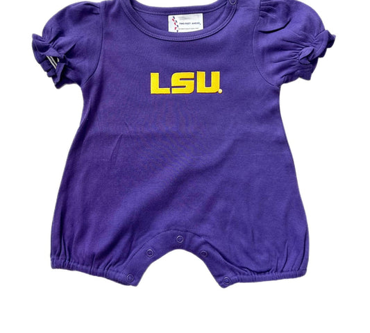 Two Feet Ahead - Girl's Lsu Romper