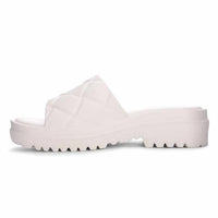 CHINESE LAUNDRY Women's Lightning Eva Sandals in cream - women's sandal - detail view