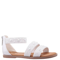 Nina Women's Analeigh Sandal in white - women's sandal