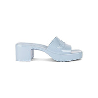 Gucci - Women's Rubber Logo Platform Slide Sandal