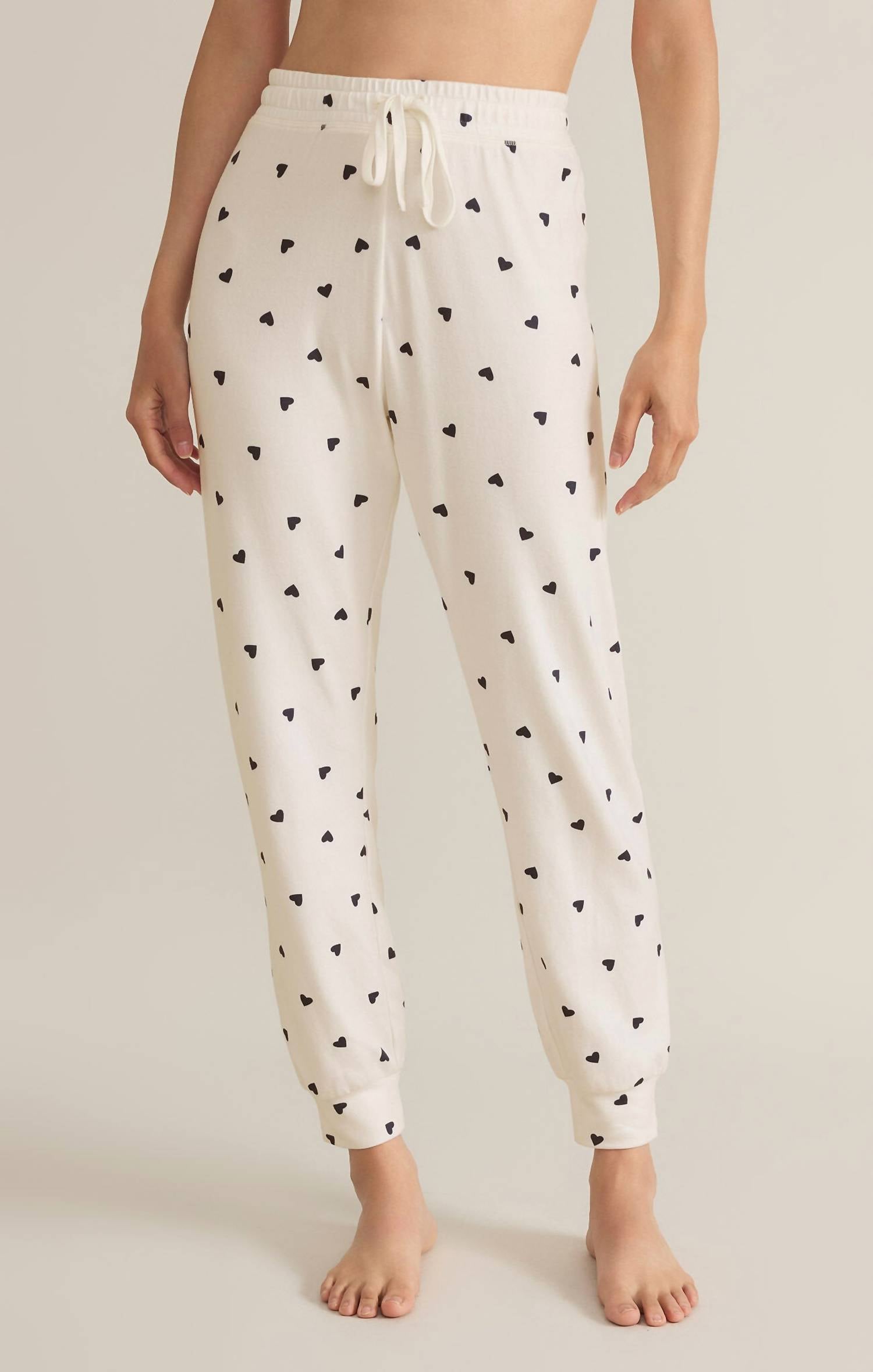 Z Supply BABY LOVE JOGGER in ivory - women's pants