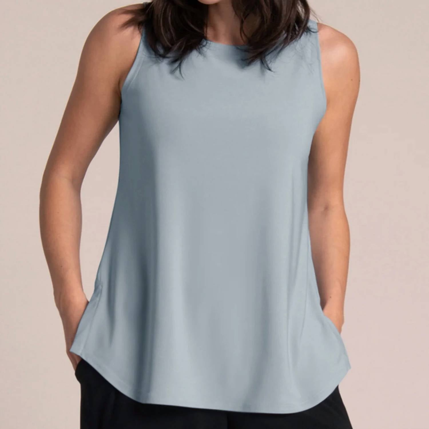 Sympli - Sleeveless Go To Classic T Relax Top