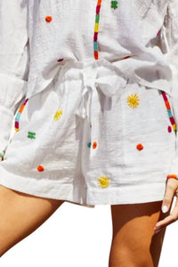 Love The Label - Ramona Embroidered Shorts