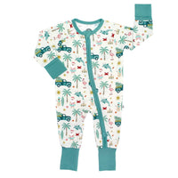 Emerson And Friends - Coastal Christmas Bamboo Convertible Baby Pajama