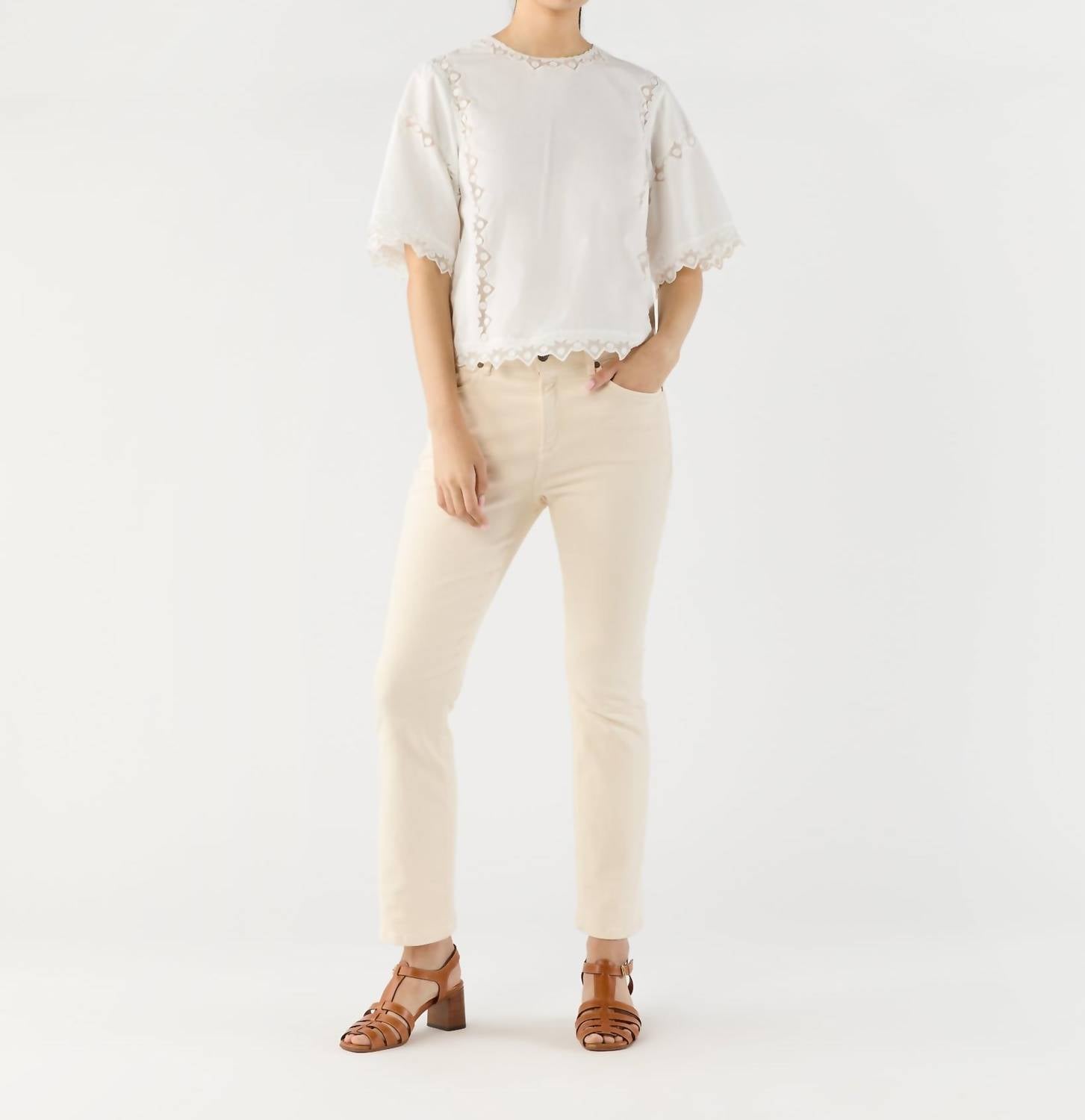 Ulla Johnson - Kai Short Sleeve Top