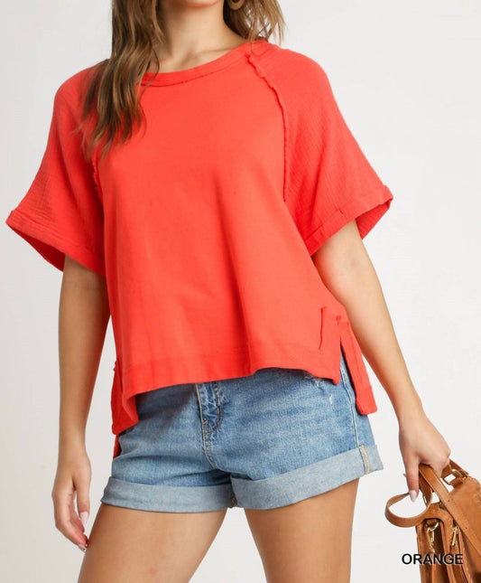 Easel - Dreamsicle Top