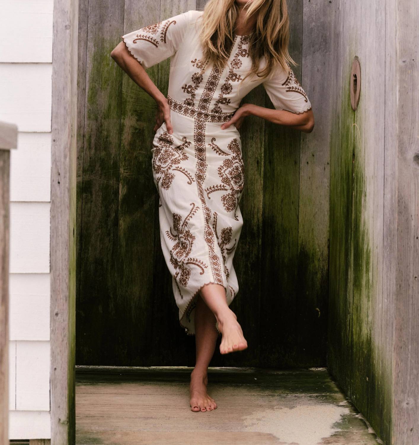 Cartolina Nantucket - Women's Bobbi Midi Dress