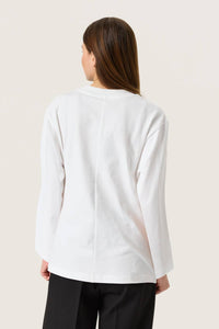 Soaked In Luxury - Coreen Long Sleeve A-line Fit T-shirt