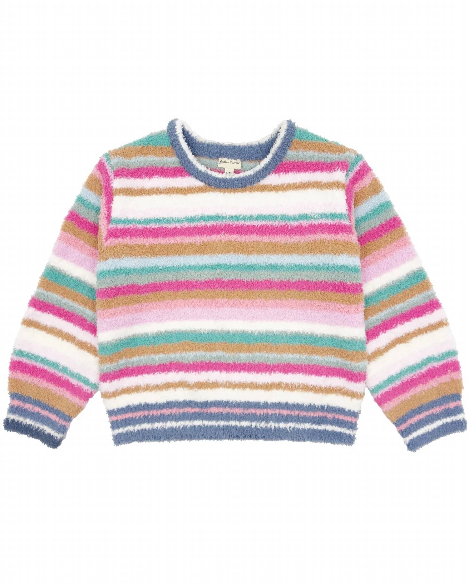 Feather 4 Arrow - Girls Dreamer Stripe Knit Top