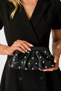BTB Los Angeles Women's Destan Clutch Bag in black - women's bag - alternate view
