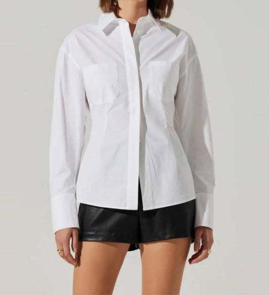 Astr - the Label Thyra Poplin Shirt