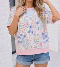 Haptics - Patchwork Pullover