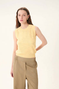 Deluc - Icaria Textured Floral Knit Top