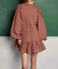 Ghospell - Dominica Plaid Dress