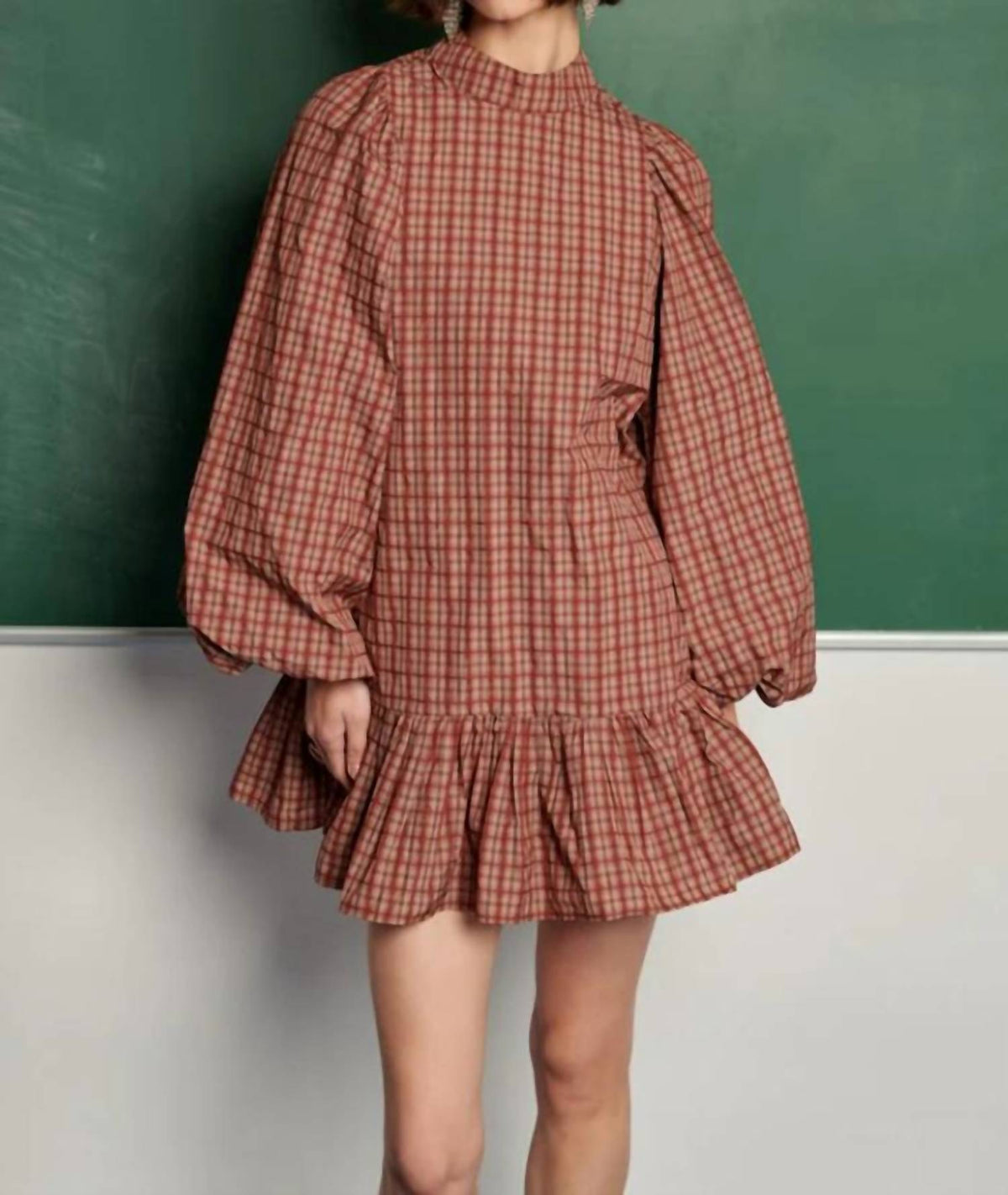 Ghospell - Dominica Plaid Dress