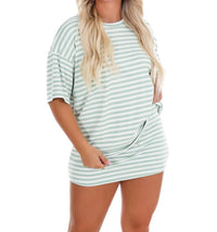 Le Lis - Women's According To You Stripe Two Piece Set
