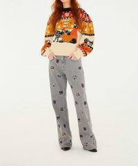 Farm Rio - Naughty Nice Sweater