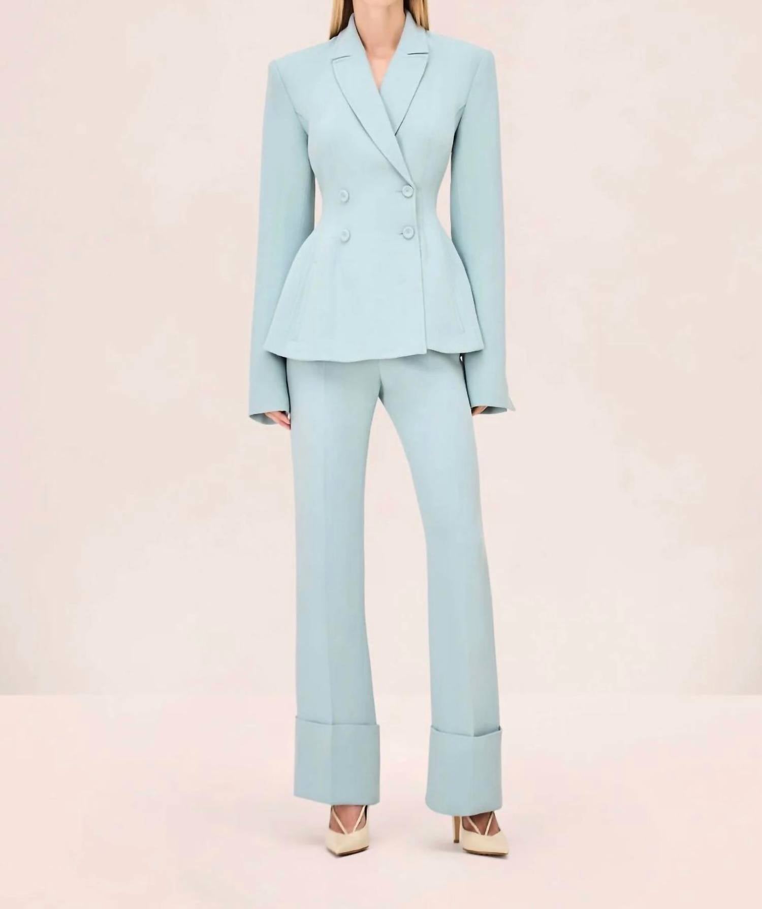 Alexis - York Structured Trouser Pant