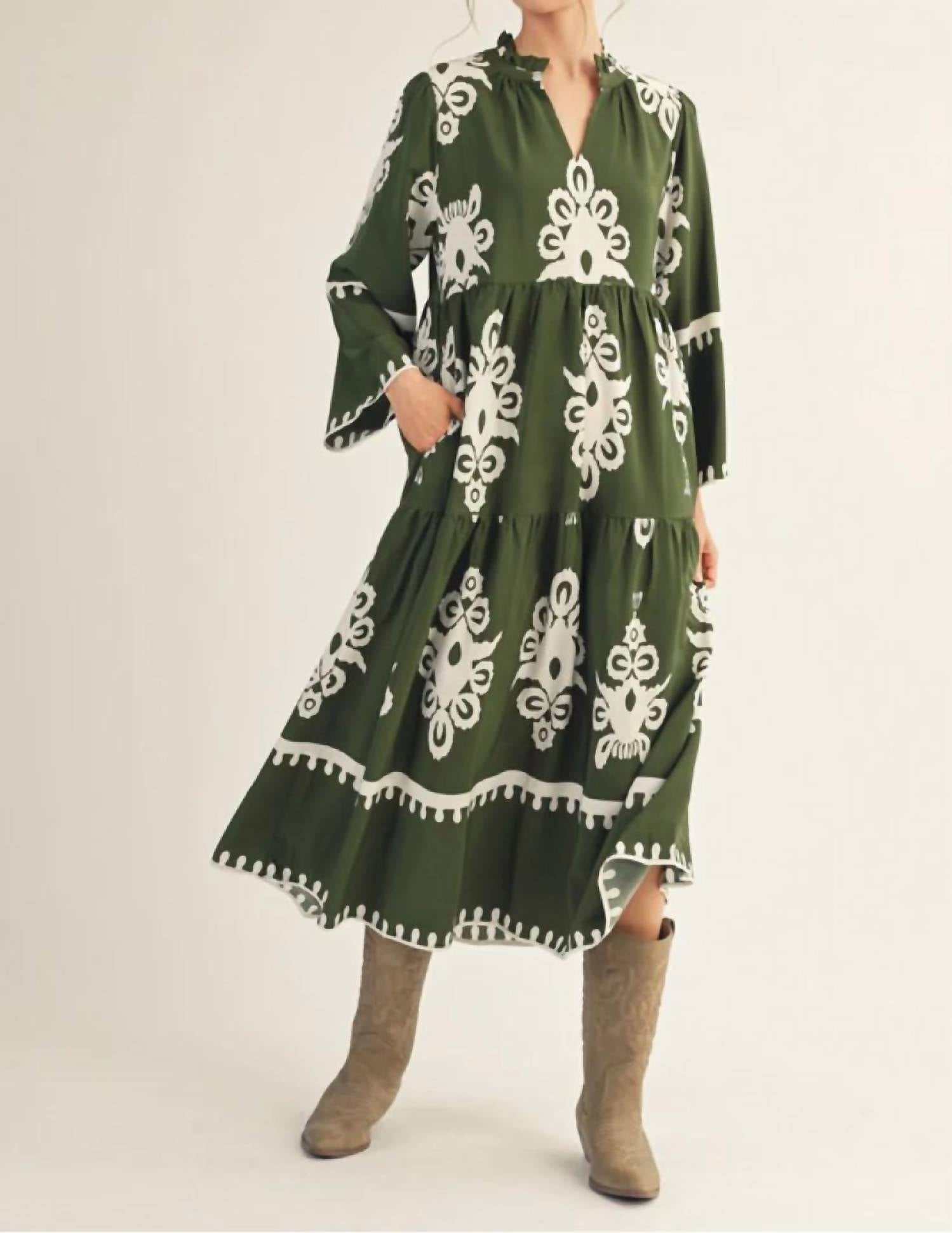 Jodifl - Long Tiered Dress