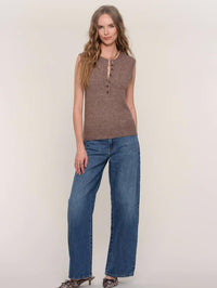 Heartloom - Women's Bianca Henley Knit Top