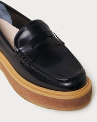 Loeffler Randall - WOMEN'S RIKKI BLACK PLATFORM LOAFER