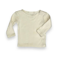 Tane - Baby's Long Sleeve Top With Raw Edge