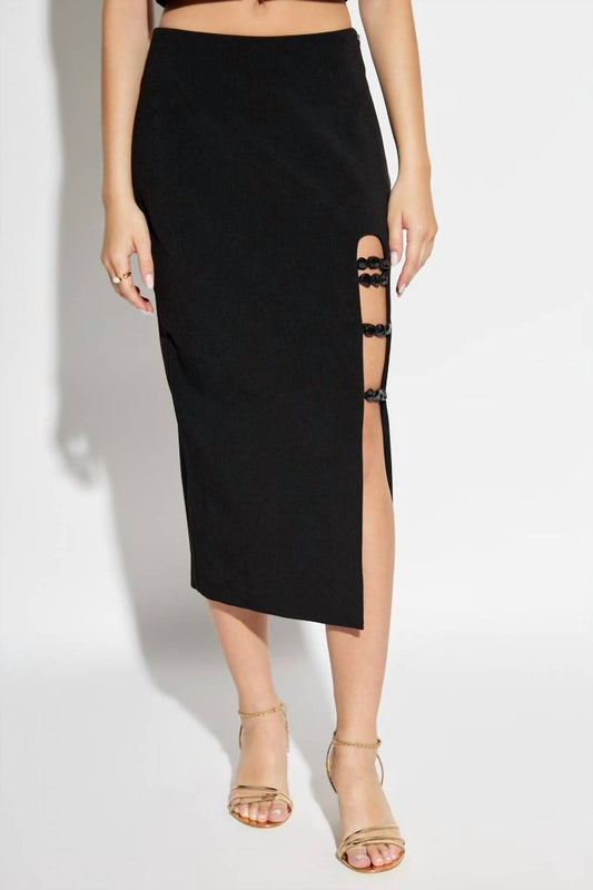 Cult Gaia - Ariet High-rise Skirt With Side Rock