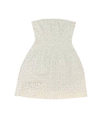 Theme - Demi Studded Crystal Strapless Dress