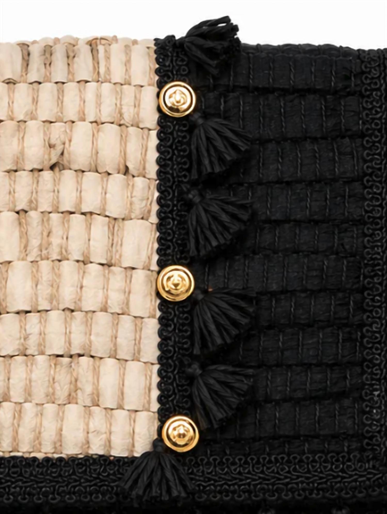 Elektra'S Workshop - Women's Mini Chain Wallet Tassel Bag