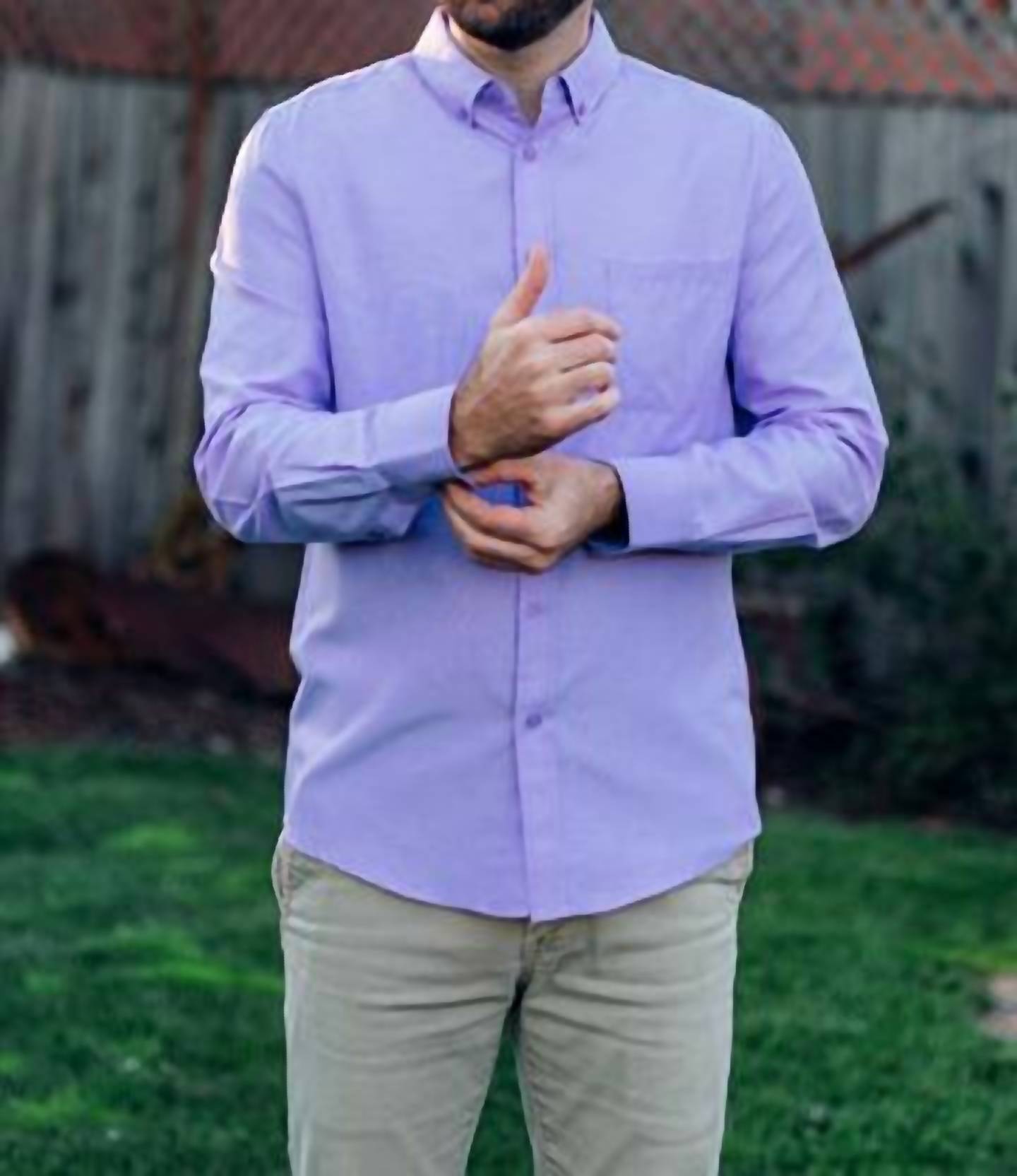 Weiv - Classic Long Sleeve Button Down Shirt