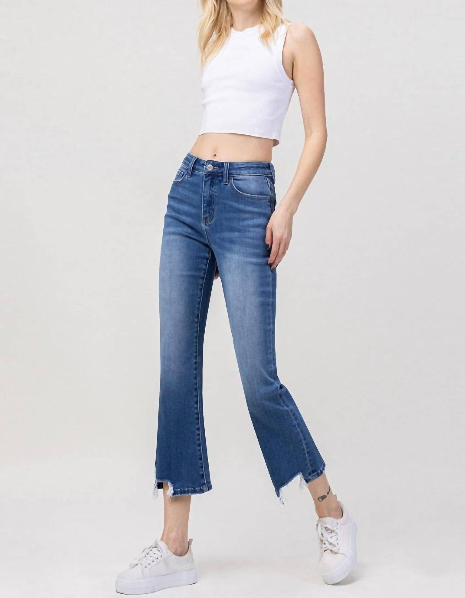 Vervet By Flying Monkey - Tribeca Kick Flare Jeans